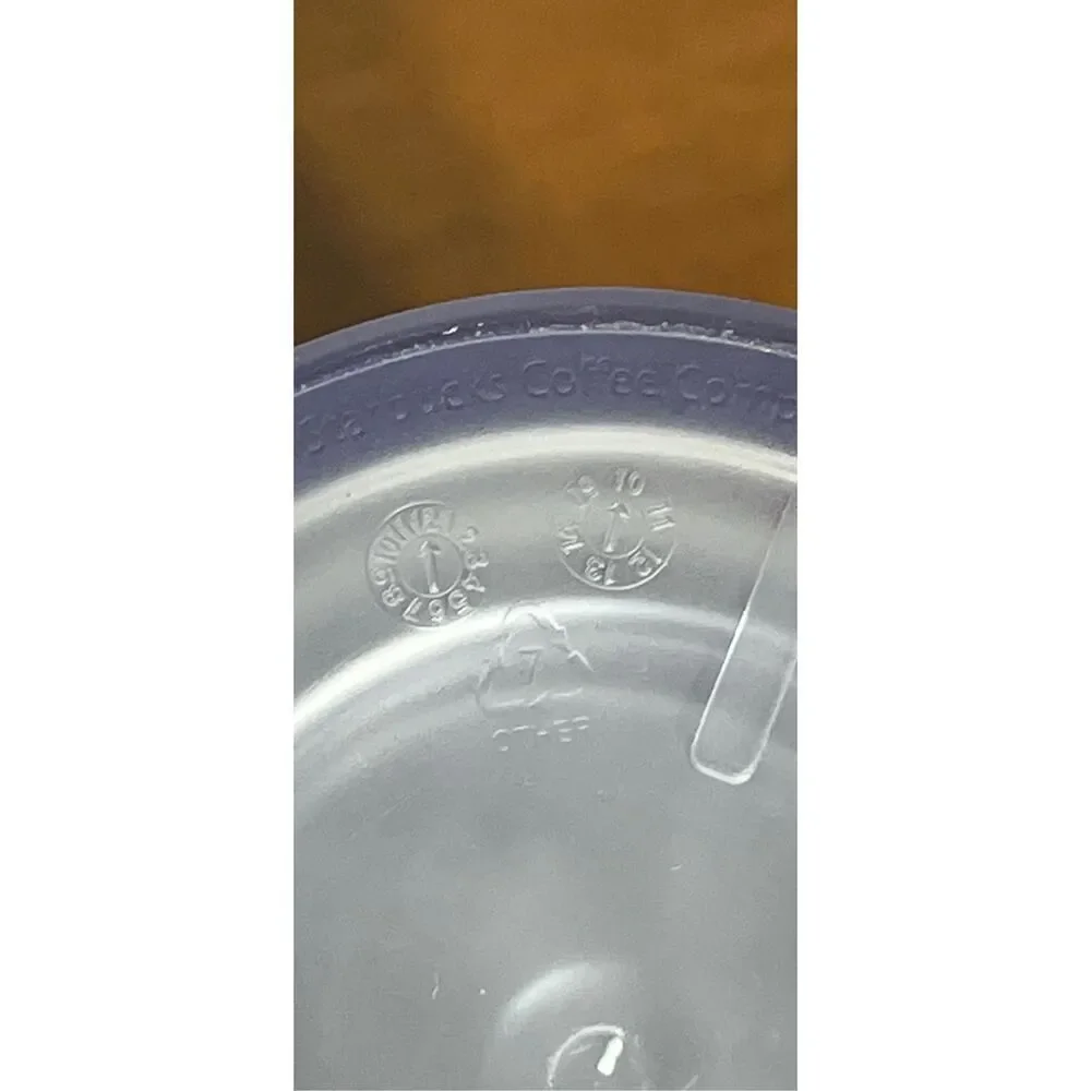 Starbucks Frosted 20oz Pop Top Cold Drink Tumbler Travel Cup
